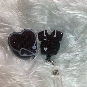 Matching Badge Reel and Pop Socket